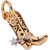 Alex and Ani Cowgirl Charms(Cowgirl Boot Charm (Two Tone))