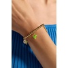 Alex and Ani Crayola Fan Favorites Forest Green Stretch Bracelet(Shiny Gold)