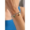 Alex and Ani Crayola Fan Favorites Forest Green Stretch Bracelet(Shiny Silver)