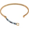 Alex and Ani Crayola Teacher Appreciation Crayon Tension Bangle, Brass Shiny Gold