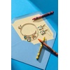 Alex and Ani Crayola Teacher Appreciation Multi Charm Bangle, Brass Shiny Gold