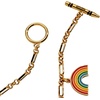 Alex and Ani Crayola Teacher Appreciation Toggle Bracelet, Brass Shiny Gold