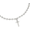 Alex and Ani Cross Ball Chain Bracelet(Stainless Steel Silver)