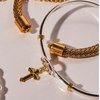 Alex and Ani Cross Clip Bangle