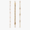 Alex and Ani Crystal + Pearl Stranded Bracelet Set