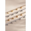 Alex and Ani Crystal Tennis Chain Bracelets(Babe (Stainless Gold))