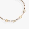 Alex and Ani Crystal Tennis Chain Bracelets(Babe (Stainless Gold))