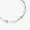 Alex and Ani Crystal Tennis Chain Bracelets(Babe (Stainless Silver))