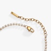 Alex and Ani Crystal Tennis Chain Bracelets(Bride (Stainless Gold))