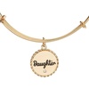 Alex and Ani Daughter Charm Bangle(Gold)
