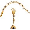 Alex and Ani Evil Eye Chain Inline Bracelets(Stainless Gold)
