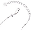 Alex and Ani Evil Eye Inline Bracelet for Women – Silver Plated Brass Bangle, Ideal Gift Jewelry, Nickel-Free Safe Materials, Adjustable Bracelet for Women