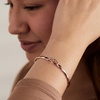 Alex and Ani Faceted Hook Tension Bracelet(Shiny Gold)