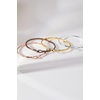 Alex and Ani Faceted Hook Tension Bracelet(Shiny Silver)