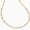 Alex and Ani Faceted Lip Chain Anklet(Shiny Gold)