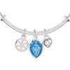 Alex and Ani Faith and Family Mother Mary Charm Bangle