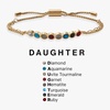 Alex and Ani Family Hidden Message Acrostic Bolo Bracelets(Stainless Gold)