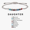 Alex and Ani Family Hidden Message Acrostic Bolo Bracelets(Stainless Silver)