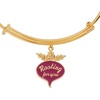 Alex and Ani Farmer’s Market Rooting For You Bangle, Brass Shiny Gold