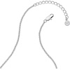 Alex and Ani Football Spinner Pendant, Shiny Silver
