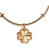 Alex and Ani Four-Leaf Clover Charm Bangle(Gold)