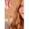 Alex and Ani Four-Leaf Clover Charm Bangle(Gold)