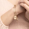 Alex and Ani Friend ‘United by Soul, Let the Good Times Roll’ Charm Bangle(Gold)