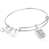 Alex and Ani Friend ‘United by Soul, Let the Good Times Roll’ Charm Bangle(Silver)