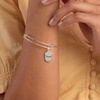 Alex and Ani Friend ‘United by Soul, Let the Good Times Roll’ Charm Bangle(Silver)