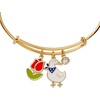 Alex and Ani Garden Party Bracelet(Duo Charm Bangle)