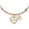 Alex and Ani Grandma Mother of Pearl Bangle(Gold)