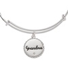 Alex and Ani Grandma Mother of Pearl Bangle(Silver)