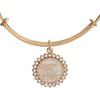 Alex and Ani Happy New Year Glitter Bangle(Crystal)