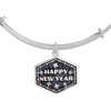 Alex and Ani Happy New Year Glitter Bangle(Glitter)