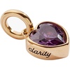 Alex and Ani Heart Birthstone Charms(Clarity)
