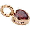 Alex and Ani Heart Birthstone Charms(Courage)