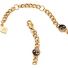 Alex and Ani Heart Curb Chain Bracelet(Ying Yang)