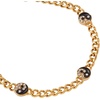 Alex and Ani Heart Curb Chain Bracelet(Ying Yang)