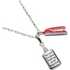 Alex and Ani Holding Us All Together Double Charm Neck, Brass Shiny Silver