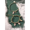 Alex and Ani Holiday Bracelet for Women – Snow Games Mitten Duo Charm Bangle Bracelet (Shiny Gold)