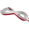 Alex and Ani Hot Wheels™ Bracelets – Moveable Enamel Charms, Checkered Flag Motif, Adjustable Stackable Designs, Ideal Gift for Women(Figure 8 Racecar Tension Bangle)