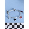 Alex and Ani Hot Wheels™ Bracelets – Moveable Enamel Charms, Checkered Flag Motif, Adjustable Stackable Designs, Ideal Gift for Women(Racecar Toggle Charm Bracelet)