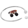 Alex and Ani Hot Wheels Moveable Cuff Bracelets(Tiger Shark Cuff (Shiny Silver))