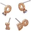 Alex and Ani I Do Stud Earrings, Set of 2, Shiny Gold