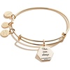 Alex and Ani I Love You’ Charm Bangle(Gold)