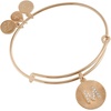 Alex and Ani Initial I Pave Starburst Texture Bangle(Shiny Gold)