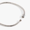 Alex and Ani Interchangeable Diamond Texture Hinge Base(Stainless Silver)