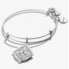 Alex and Ani Jesus Charm Bangle(Rafaelian Silver Finish)