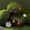 Alex and Ani Lady Bug Bracelet(Lady Bug Beaded Bangle)