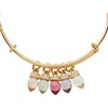 Alex and Ani Light Bulb Charm Bangles(Gold Muted)
